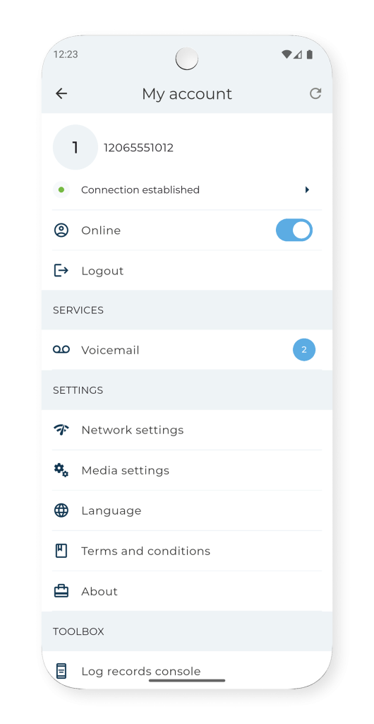voicemail settings