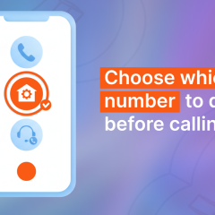 Caller ID Selection: Manage Multiple Phone Numbers