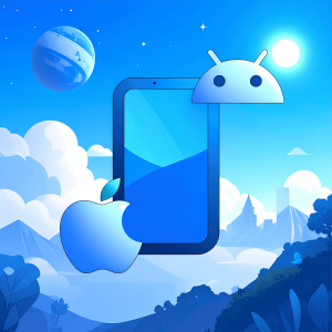 Firefly_Phone, logo Iphone(Apple) & Android 284397